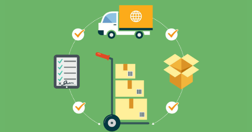 Integrated third party logistics for faster internal workflows